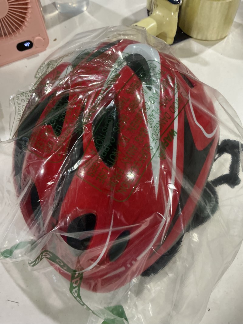 Condition photo showing Good Condition for (various colors) kids helmet knee elbow pads wrist guard sport protective gear adjustable scooter skateboard roller bike skate cycling safety set for boy girl blue?4-12 years/18.5-22.4 in)