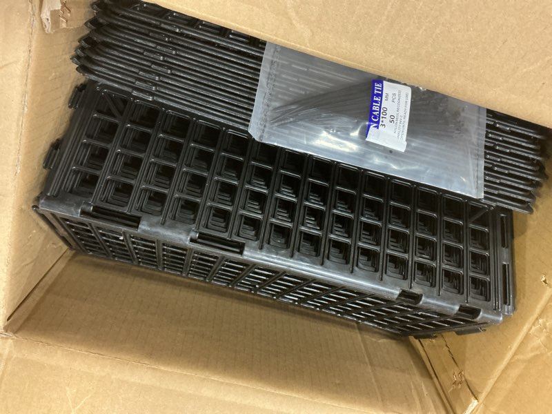 Condition photo showing Good Condition for 16 PCS Under Couch & Bed Blocker Set, Under Couch Toy Blocker with 50 Zip Ties Adjustable Connectabl