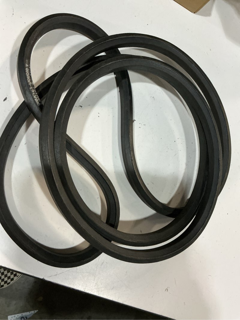 Condition photo showing Good Condition for lawn mower deck double v belt 5/8" x 121" for john deere m141627, m163990