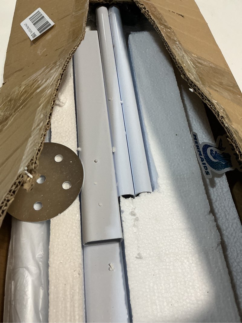 Condition photo showing New/Like New for 10X Magnifying Glass with Light and Stand, 2200 Lumens Dimmable Magnifying Floor Lamp, 2-in-1 Lighted Magnifier with 5 Wheels Rolling Base, Mag Lamp for Estheticians, Crafts, Reading, Facial 10X & Five Wheels White 2-IN-1 Desk & Floor Lamp