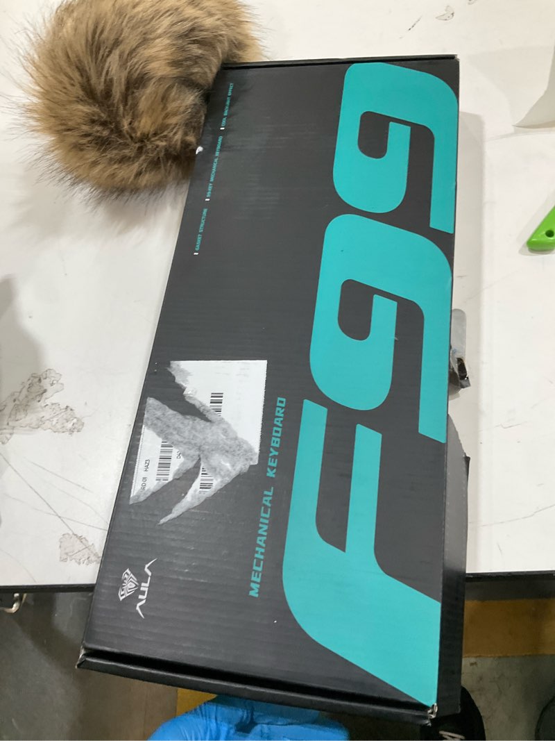 Condition photo showing Good Condition for aula f99 wireless mechanical keyboard, hot swappable custom keyboard,pre-lubed linear switches,gasket structure,rgb backlit gaming keyboard (blue&white)