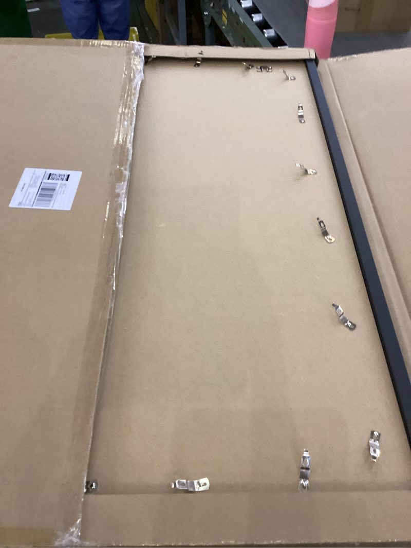 Condition photo showing New/Like New for Engineered Wood 30x40 Frame, Black Picture Frame for 30 x 40 Inch Poster Puzzle Photo, Light Weight 30 by 40 Poster Frame with Wood-grain for Wall - 1 Pack/Black/30 x40 1 30x40