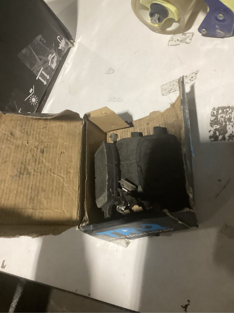 Condition photo showing As Is for Bendix Premium SBC1421 Ceramic Front Brake Pads for Select Models Buick Allure, Cascada, LaCrosse, Regal, Cadillac ELR, Chevrolet Equinox, Impala, Malibu, Malibu Limited, GMC Terrain, Saab 9-5