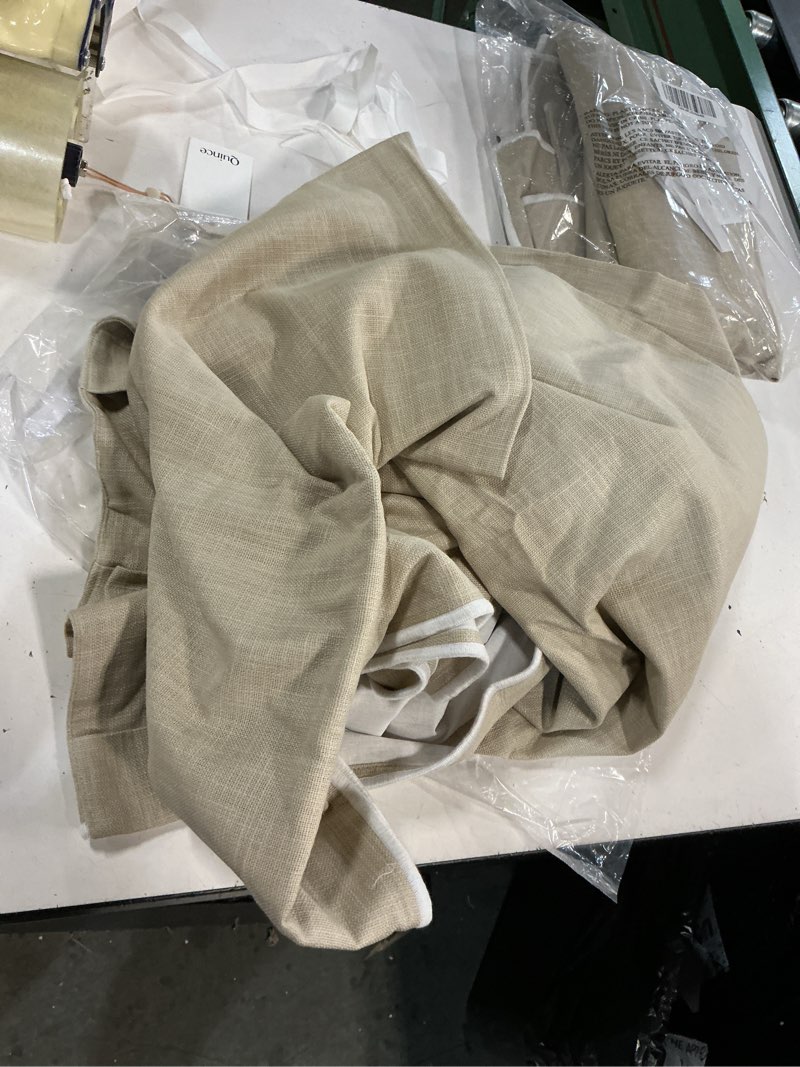 Condition photo showing Good Condition for european linen room darkening curtain, 48”x98”, 1 panel only