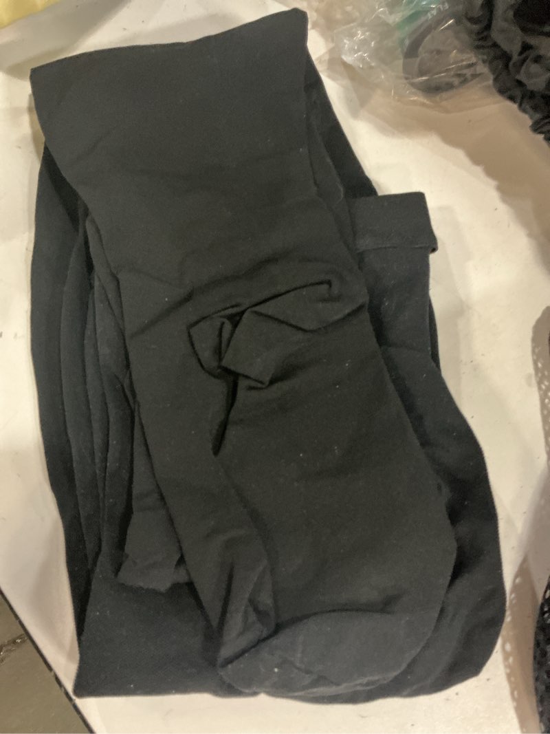 Condition photo showing Good Condition for ( size 5xl )plus size compression tights for women 20-30 mmhg with closed toe - womens graduated compression pantyhose for swelling, sclerotherapy, pregnancy circulation - black, 5x-large 5x-large 20-30mmhg black closed-toe