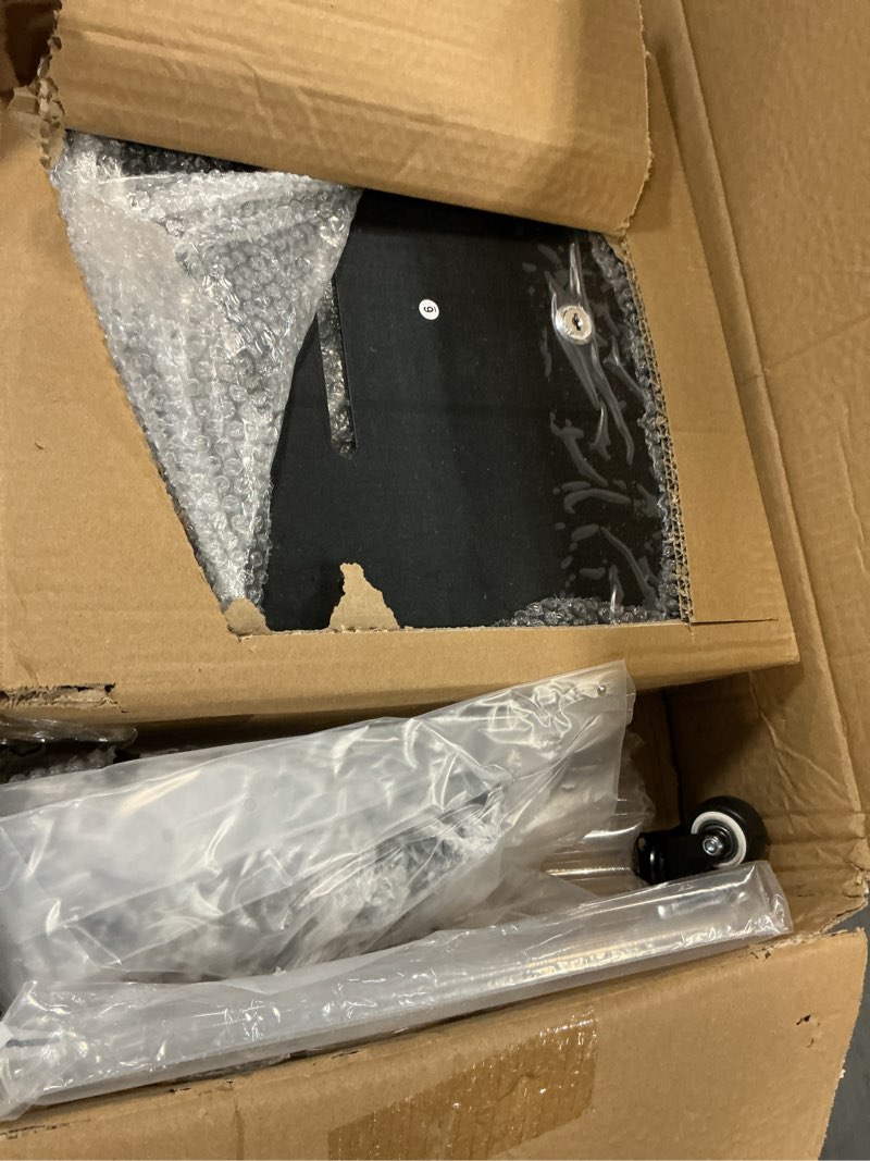 Condition photo showing Good Condition for large acrylic suggestion box with slot and lock, mobility donation boxes for fundraising, church offering box with stand, suitable for drawings, voting, ballots, feedback, black
