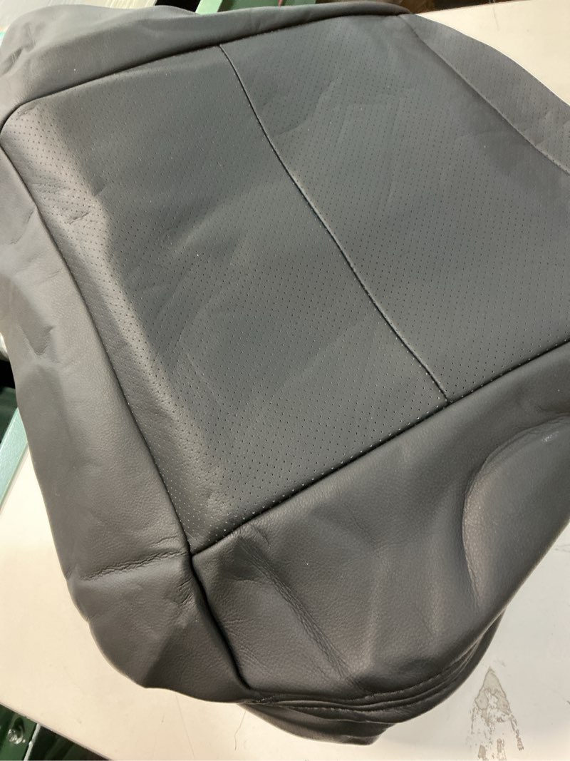 Condition photo showing As Is for Rear Seat Cushion Cover, Right - Mopar (6VJ66DX9AA)similar 2 pcs)