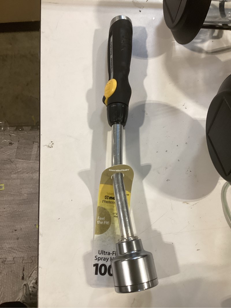 Condition photo showing As Is for melnor relaxgrip 1-pattern shower wand