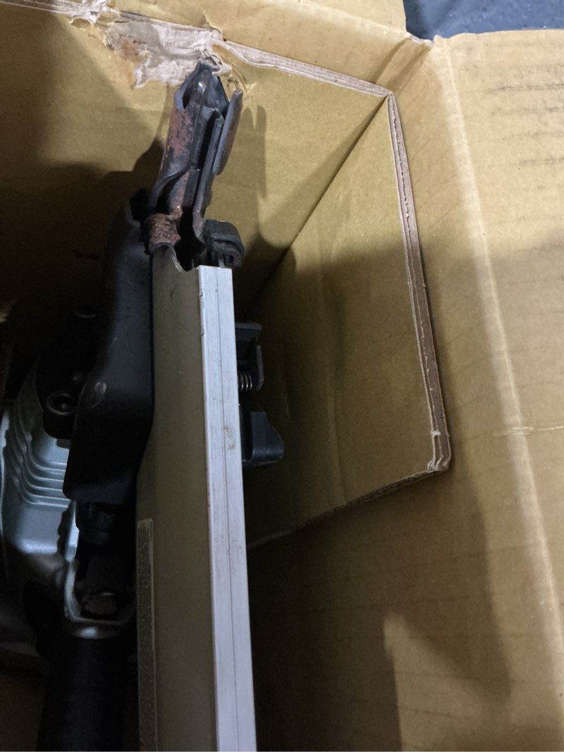 Condition photo showing As Is for metabo hpt 35 deg framing nailer