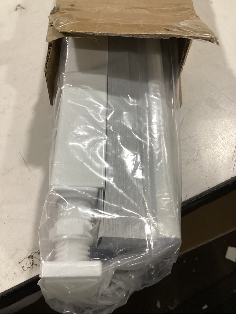 Condition photo showing Good Condition for LazBlinds Cordless Cellular Shades, No Tools No Drill Blackout Honeycomb Shades Pleated Blinds for Windows, 43'' W x 48'' H, Silver White Blackout-silver White 43'' W x 48'' H