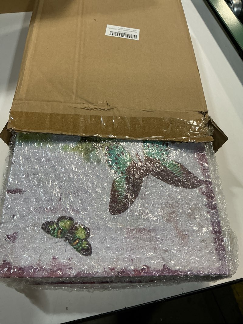 Condition photo showing New/Like New for Jolitac Decorative Book Boxes World Map Pattern Antique Book Invisible box with Magnetic cover, Faux Wood Set of 3 Storage Set (Butterfly)