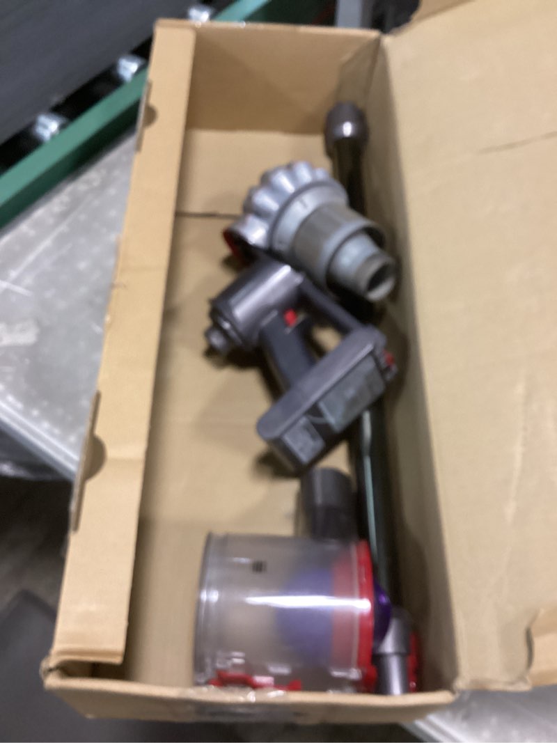 Condition photo showing As Is for Dyson V8 Plus Cordless Vacuum, Cleans Hard Floors and Carpets, Detangles, Converts to Handheld, 115AW, 2 Power Modes, Up to 40 Minutes¹