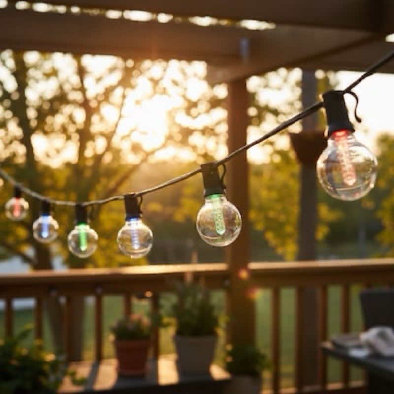 100+ bought last week Harbor Breeze 12-ft Plug-in Black Indoor/Outdoor String Light with 10 Color lights