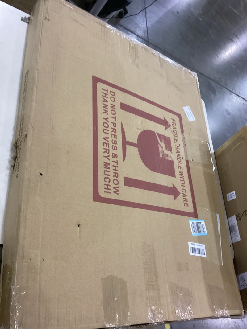 Condition photo showing As Is for Puzzle Table with Drawers,with Legs and Cover 1000/1500 Pieces Adjustable Puzzle Tables for Adults Folding Portable Jigsaw Puzzle Board Table for Birthday Christmas Day Gift Gray