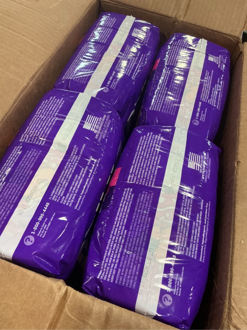 Condition photo showing New/Like New for pull-ups girls' potty training pants, size 3t-4t training underwear (32-40 lbs), 112 count (4 packs of 28) 3t-4t 112