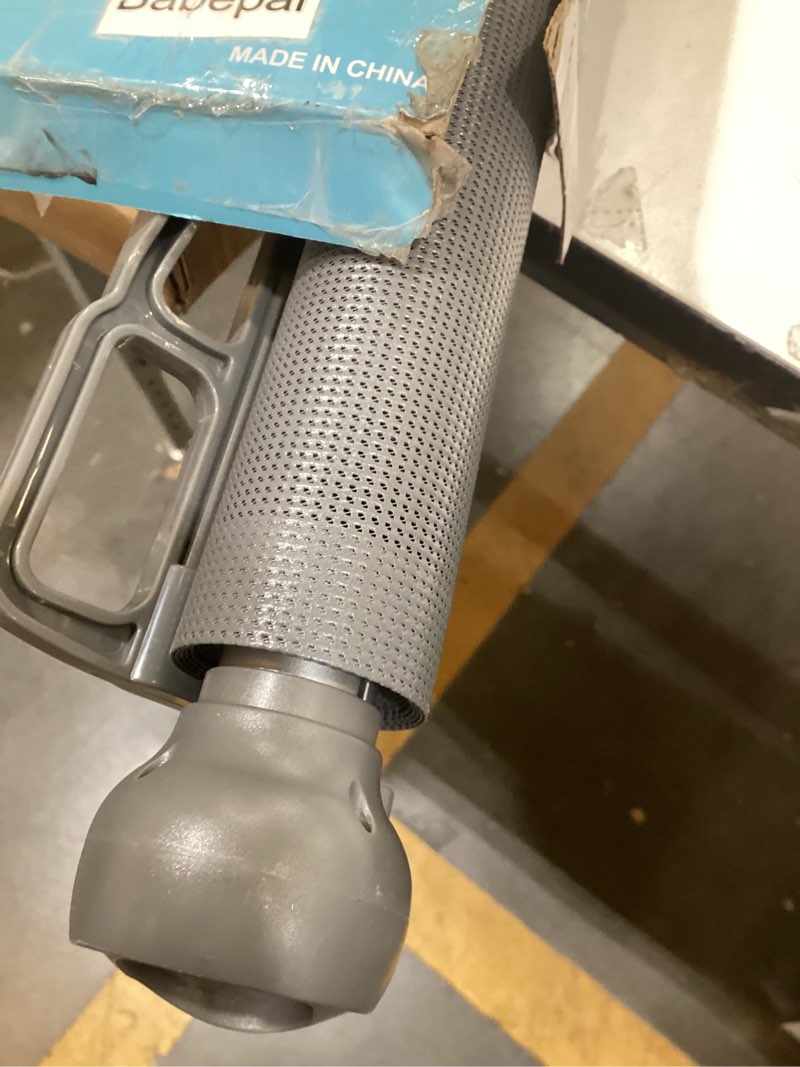 Condition photo showing New/Like New for Retractable Baby Gates No Drilling | 54" Wide x 38" Tall Dog Gates for Stairs | Indoor/Outdoor Use | Child Gates for Doorways, Deck, Porch, Hallways, Patio - Gray A-grey 54" Wide x 38" Tall - No Drilling