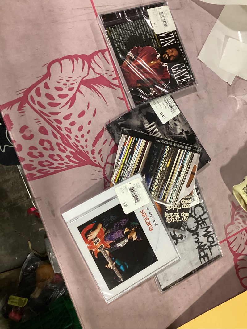 assorted music cd’s