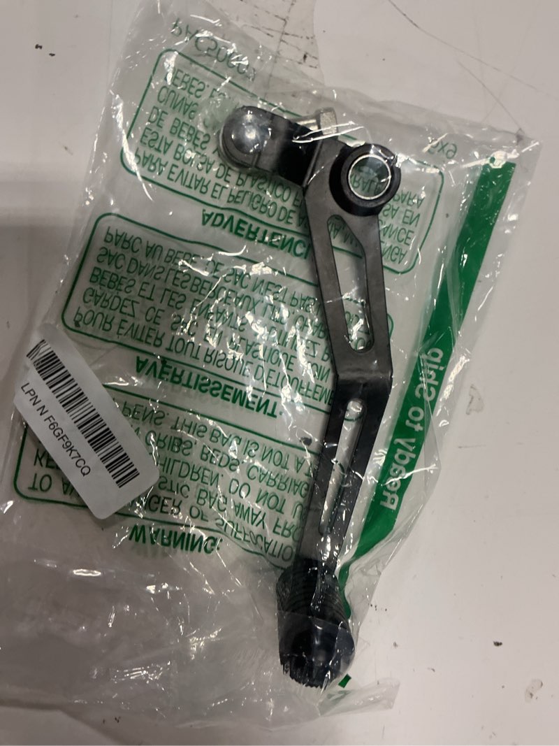 Condition photo showing Good Condition for gear shift lever for ninja 400 2018-2023, ninja 500 2024-2026, ninja 400 abs 2018-2024, z400 2019-2024, z400 abs 2019-2023, z500/z500 se 2024-2025, motorcycle shifter foot pedal (black)