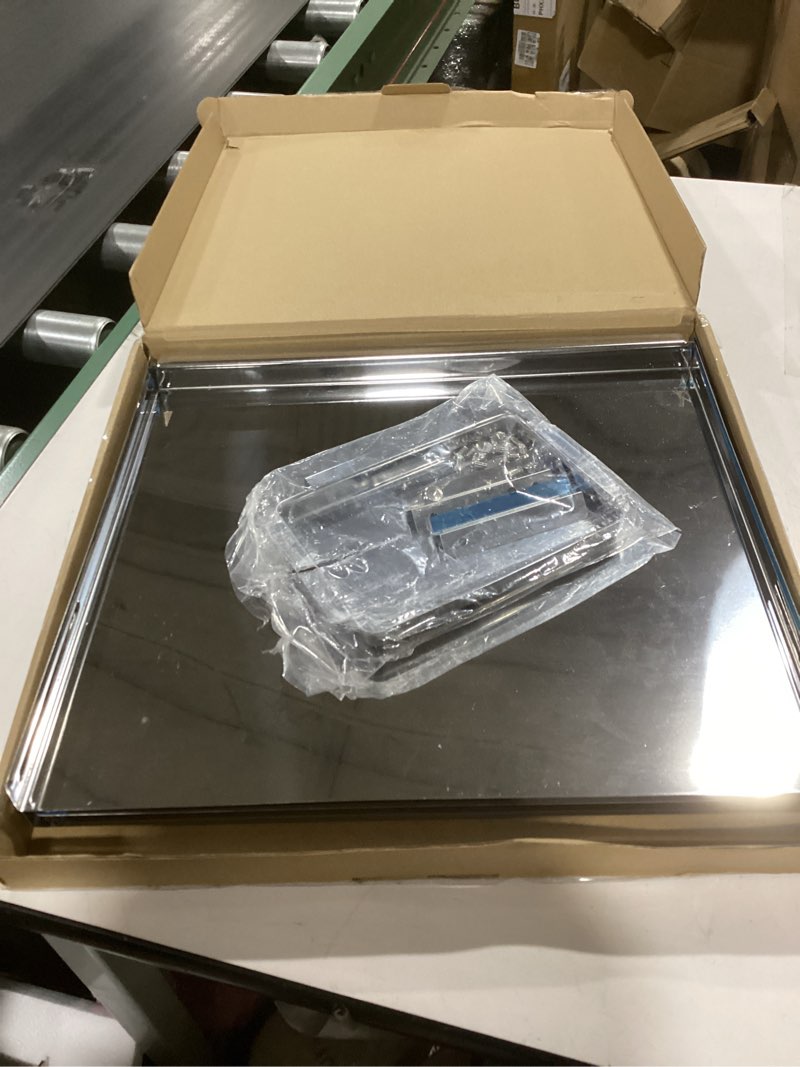 Condition photo showing New/Like New for grease tray with catch pan - dyna glo grill replacement parts, adjustable stainless drip pan for gas grill models from dyna glo, nexgrill, expert grill, kenmore, bhg and more (width 30"-36") adjustable between 30" and 36"