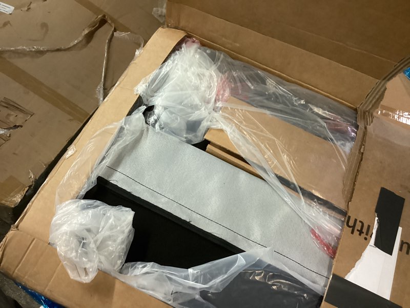 Condition photo showing Good Condition for DWVO 55" Convertible Sofa Bed, 3-in-1 Sleeper Sofa with Pull-Out Bed, Linen Futon Couch with Adjustable Backrest and Side Pocket, Modern Loveseat for Living Room Apartment, Balck