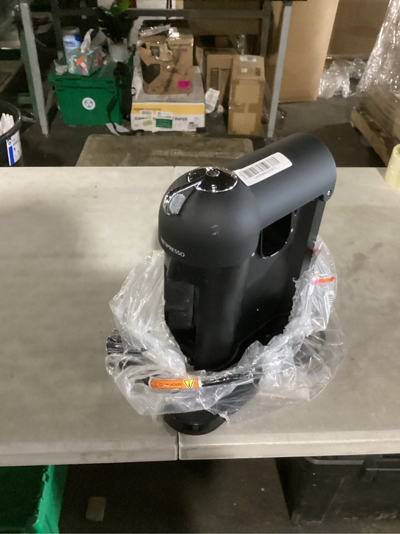 Condition photo showing Good Condition for nespresso vertuo coffee and espresso maker by breville, matte black machine matte black