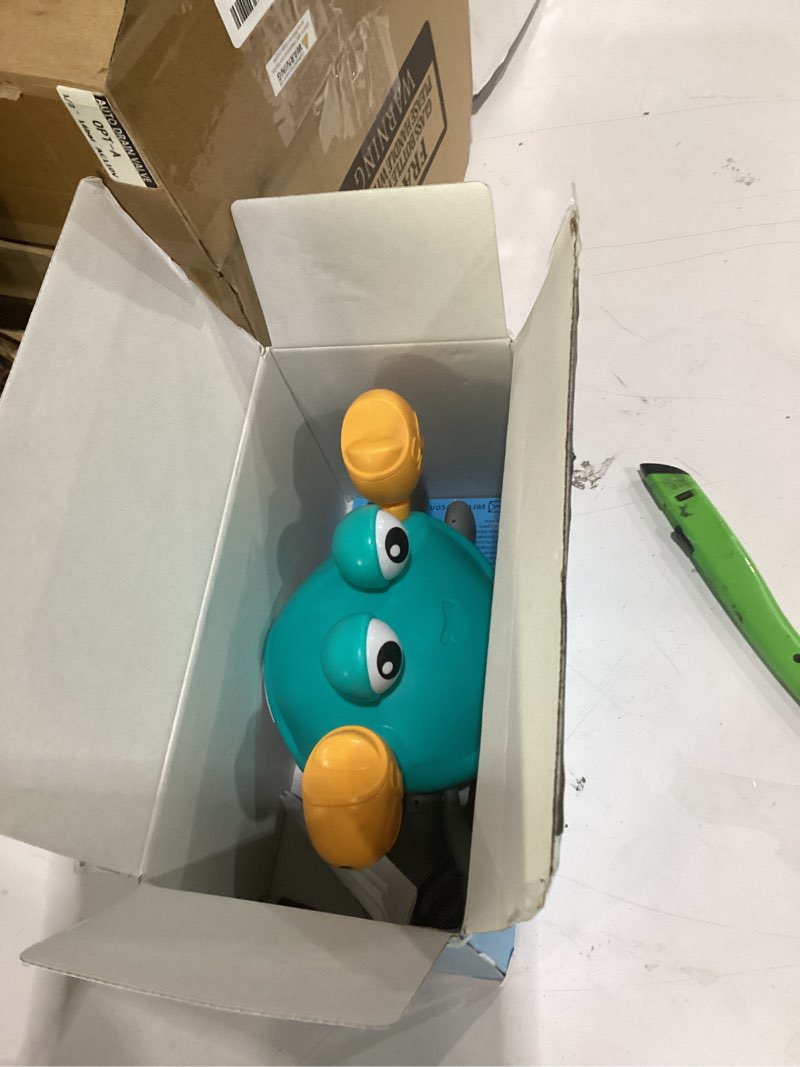 Condition photo showing Good Condition for control future Crawling Crab Baby Toy - Infant Tummy Time Toys 3 4 5 6 7 8 9 10 11 12 Babies Boy 3-6 6-12 Learning Crawl 9-12 12-18 Walking Toddler 36 Months Old Music Development 1st Birthday Gifts Green