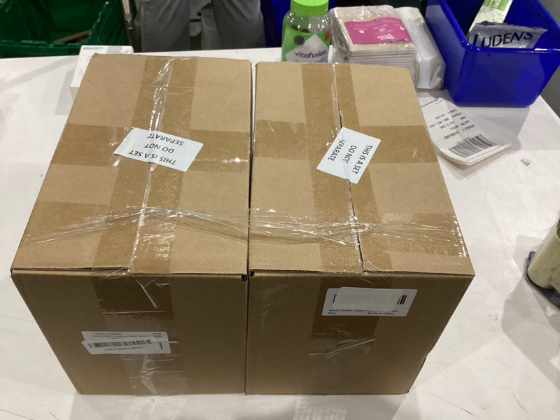 Condition photo showing Good Condition for 12 Pack 9 Inch Wood Easels, Easel Stand for Painting Canvases, Art, and Crafts, Tripod, Painting Party Easel, Kids Student Tabletop Easels for Painting, Portable Canvas Photo Picture Sign Holder