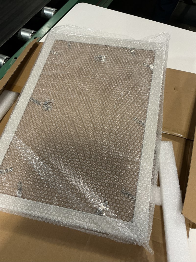 Condition photo showing New/Like New for 11x17 picture frame with real glass set of 2-vintage frames - antique style frames for wall - ornate frame for rustic white office or home decor display family friends wedding gift