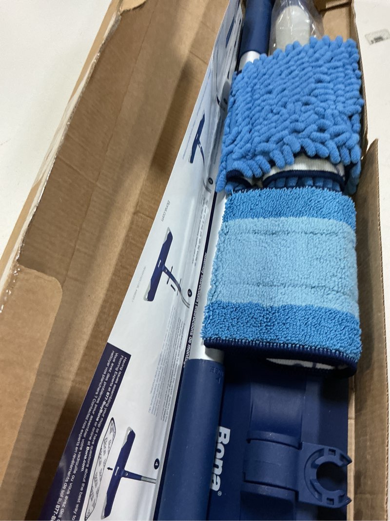 Condition photo showing Good Condition for bona premium sweep & clean mop for multi-surface floors sweep, clean