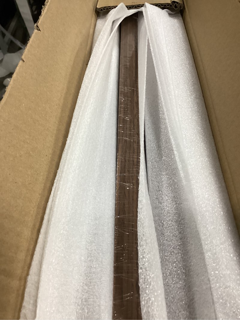 Condition photo showing New/Like New for KINLINK 14x14 Picture Frame, Brown Square Solid Wood Frames for Pictures 8x8 with Mat or 14x14 without Mat, Wall Display Photo Frames Brown Wood 4 Pack Brown Wood 14x14