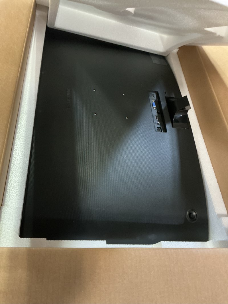 Condition photo showing As Is for samsung 27  essential s3 (s36gd) fhd 100hz curved monitor - ls27d36dganxza