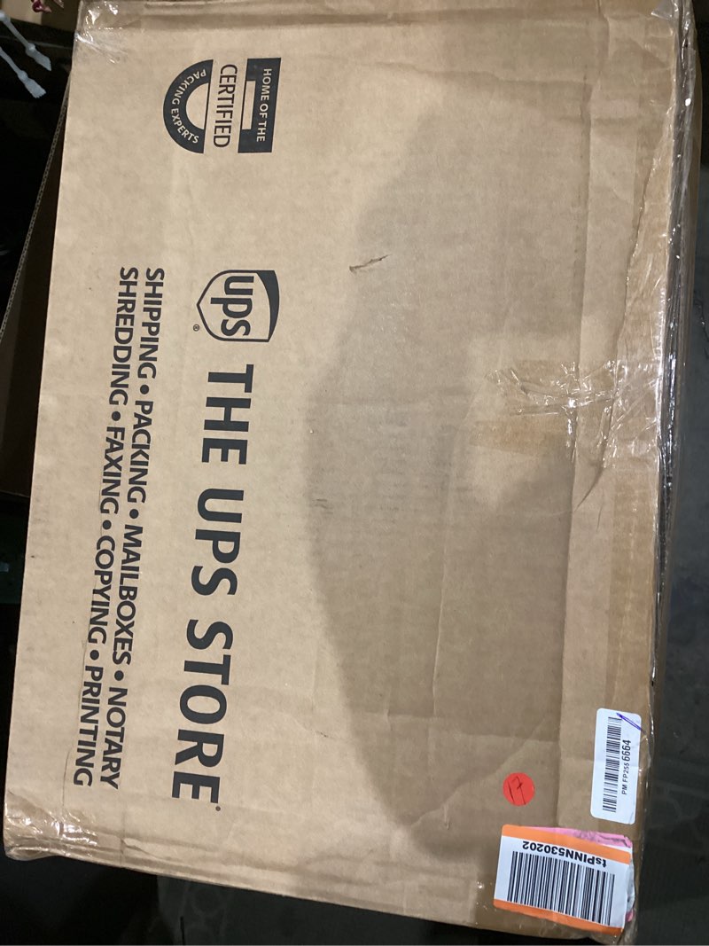 Condition photo showing As Is for TOSHIBA ML-EM45P(BS) Countertop Microwave Oven with Smart Sensor and 13.6" Removable Position Memory Turntable, Sound On/Off Function, 1200W, 1.6 Cu.ft, Black Stainless Steel Sensor-1.6 Cu.Ft.