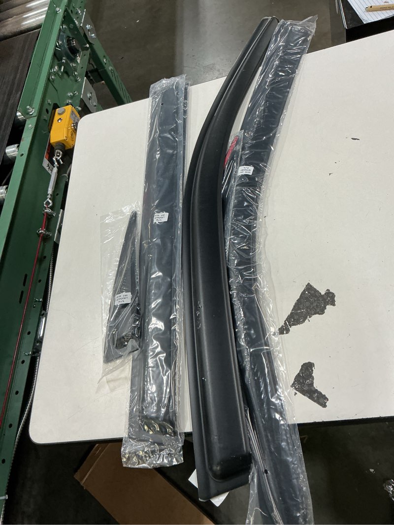 Condition photo showing Good Condition for canvcle forester rain guards - window visors for subaru forester 2025 2026, outside-mount tape-on side window wind deflectors for forester accessories, vent visors shades rainproof 4pcs subaru forester 2025-present