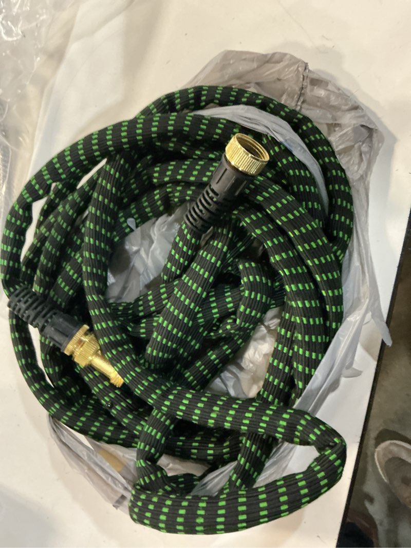 Condition photo showing Good Condition for flexible quick connect expandable deluxe garden water hose 25 ft