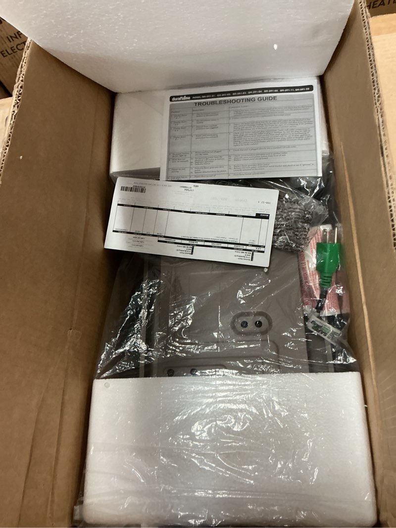 Condition photo showing Good Condition for Duraflame 1,000 sq ft Infrared Quartz Electric Fireplace Stove Heater