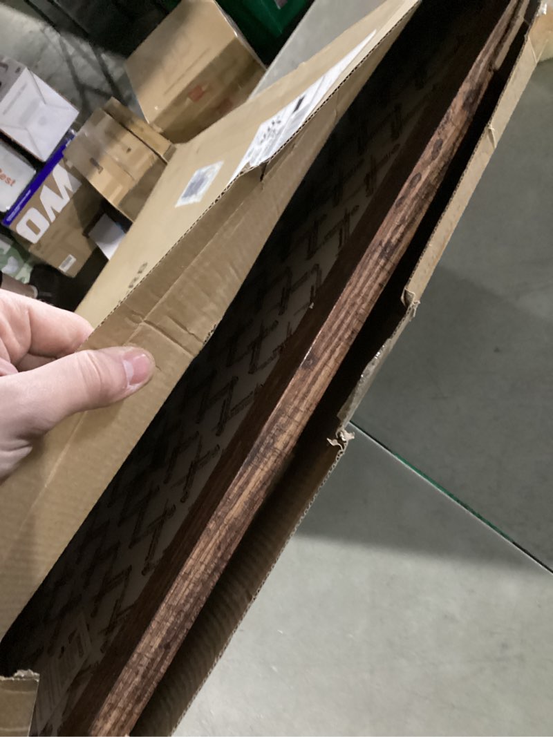 Condition photo showing As Is for BESCRCL 20x27 Picture Frame Brown, Poster Frames Wall Hanging, Display Pictures 20 x 27 without Mat, 1 Pack