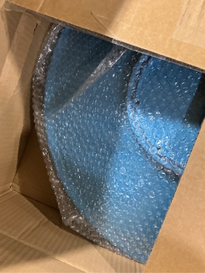 Condition photo showing Good Condition for Spinning Chair for Autistic Kids, Sensory Swivel Chair, 220LBS Weight Capacity, Sensory Toy for Children with ADHD/Autism, Training Body Coordination, 3+ Years (Blue) Blue Metal
