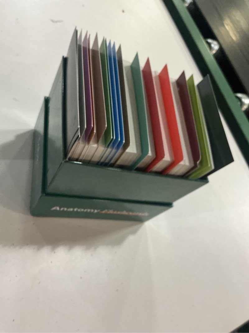 Condition photo showing New/Like New for 500 double-sided professional terminology flashcards for nursing and medical students - includes easy to use color-coded study tool with sorting ring and access to complementary resource library