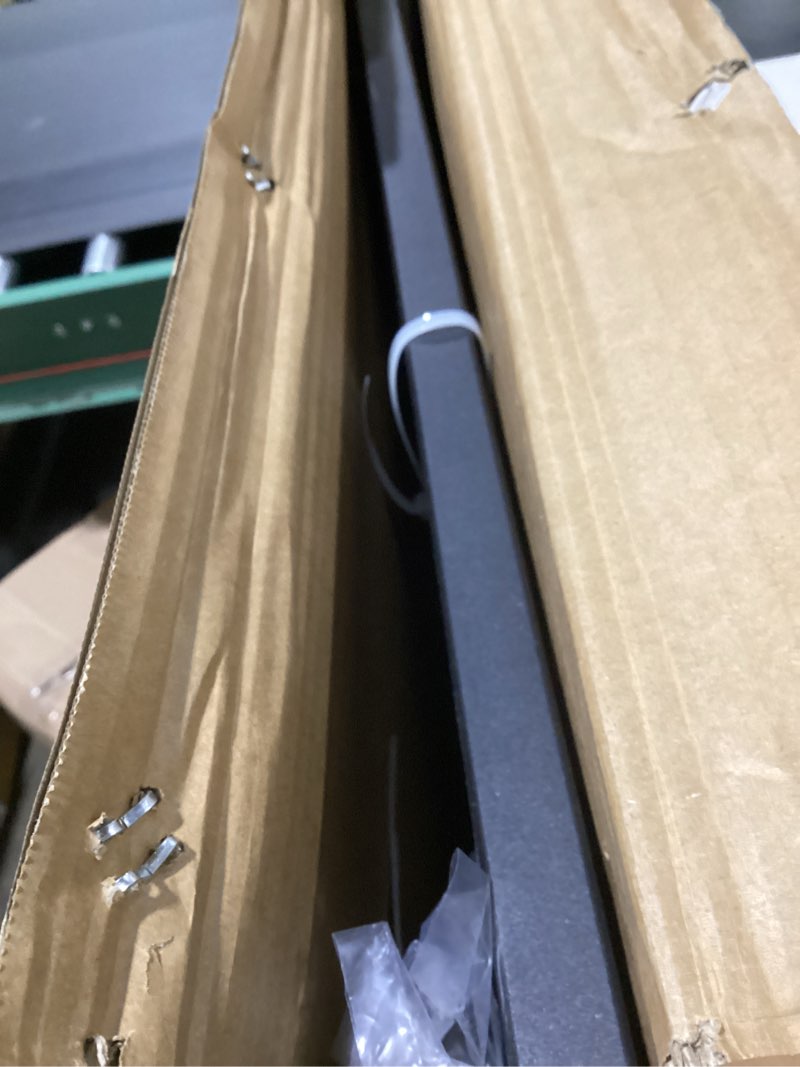 Condition photo showing Good Condition for 51.18" extra tall pet gate for cats dogs-29.6"-32.6" extra wide baby cat gate for stairs and doorways-1.37" ultra narrow spacing dog gate dog door with one-handed operation(29.6"-32.6") 29.6"-32.6" black