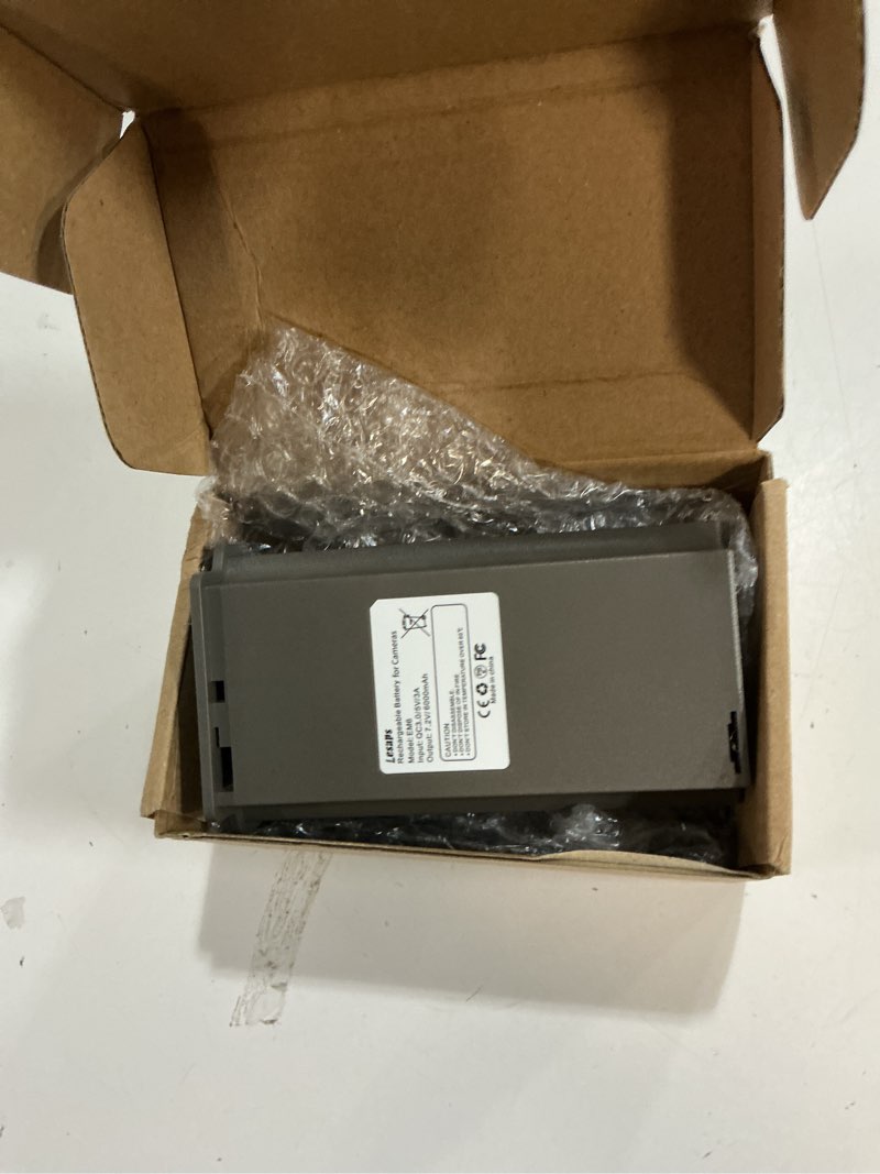 Condition photo showing As Is for lesaps 2-pack rechargeable reveal lipo lithium battery pack for trail camera reveal x gen 3.0, 2.0, x pro 3.0, pro, x ultra 3.0, sk, xb, x - upgraded led meter & solar charging 2 pack batteries+2 cables