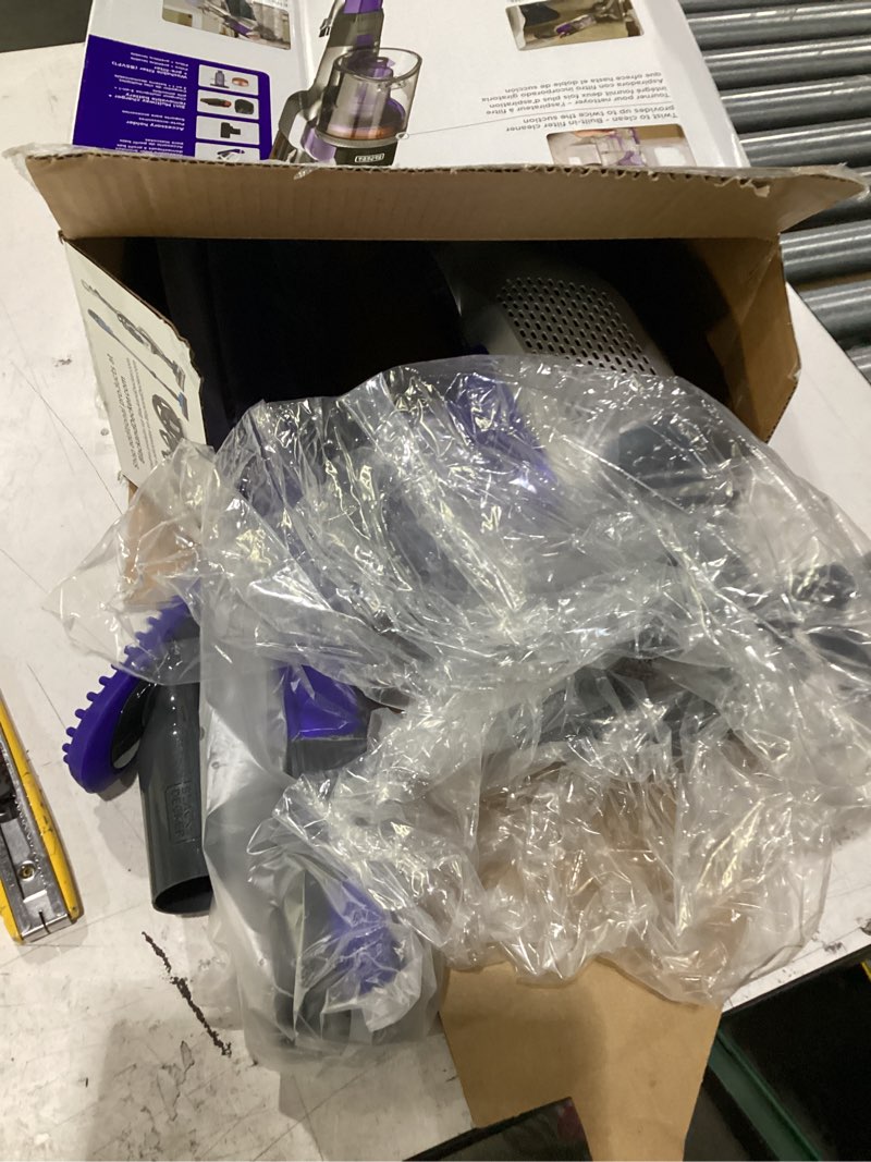 Condition photo showing Good Condition for **not tested ** black+decker pet hair vacuum, cordless vacuum cleaner pet hair, up to 55 minutes of runtime, interchangeable floorhead, maximum suction, multi-surface, light weight, powerseries extreme (bsv2020p) 20v pet vacuum