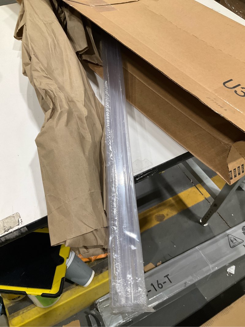 Condition photo showing Good Condition for 2-Pack Butecare Frameless Shower Door Bottom Seal for Glass Doors – Stop Shower Leaks and Create a Water Barrier (1/2” x 39”) Bottom sweep -1/2''