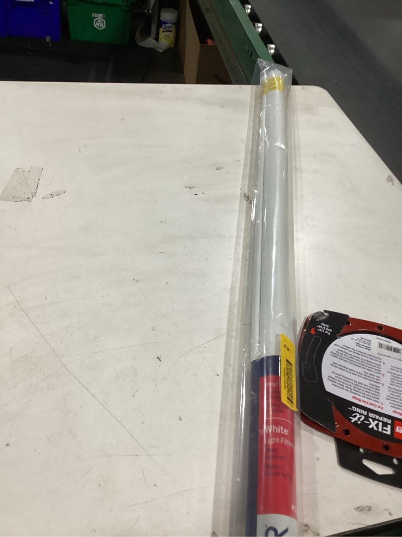 Condition photo showing item condition for Levolor Roller Shade - Light Filter - Vinyl - 55-in x 72-in - White 2043270