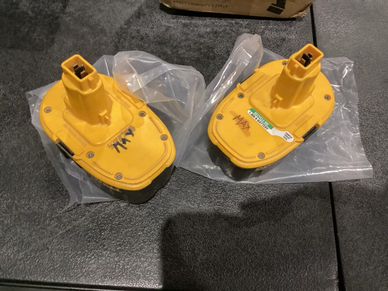 18v replacement battery for dewalt: 2 pack 5.0ah 18 volt xrp batteries for dc9096 dc9098 de9098 de9096 de9098 dw9096 cordless power tools 2 pack 18v