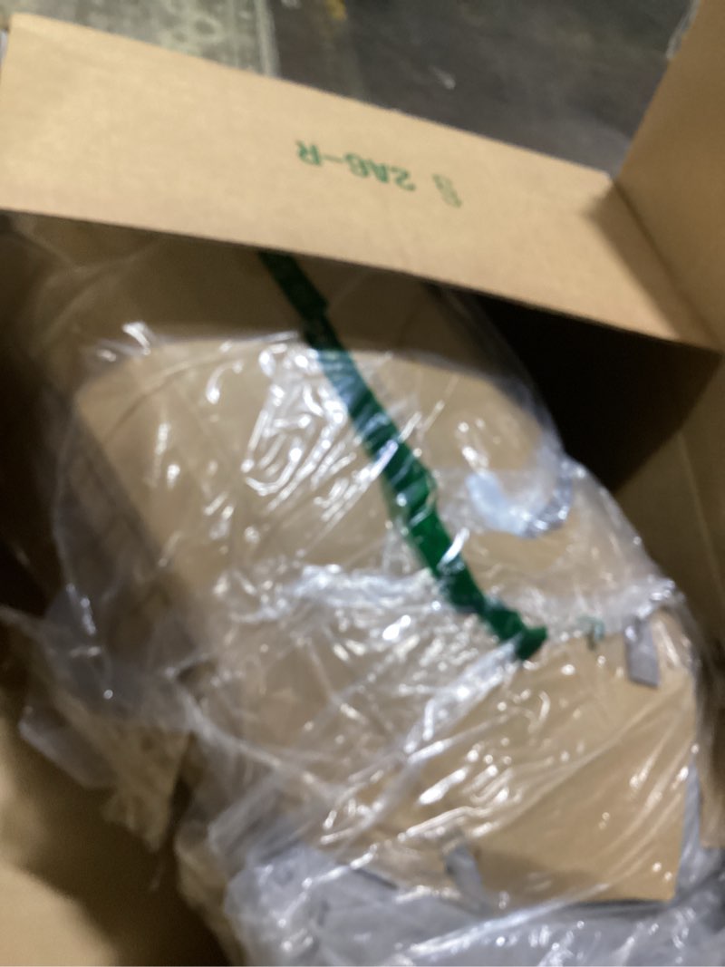 Condition photo showing New/Like New for bedsure king size comforter set - bedding sets king 7 pieces, pintuck bed in a bag grey bed set with comforter, sheets, pillowcases & shams king 01 - grey