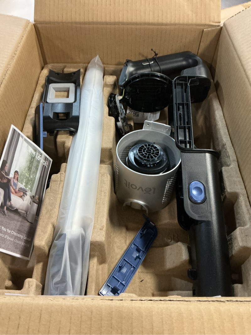 Condition photo showing Good Condition for LEVOIT Cordless Vacuum Cleaner with HEPA Filter, Stick Vac with Tangle-Resistant Design, Up to 60 Mins, Powerful Suction, Lightweight, Mini Motorized Brush, for Carpet, Hard Floor, Pet Hair, LVAC-300 LVAC-300 Pro