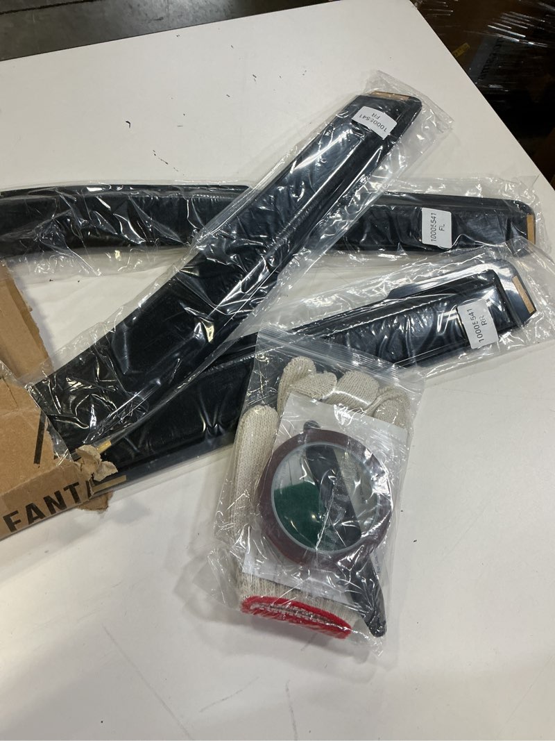 Condition photo showing New/Like New for in-channel rain guards compatible with ram 1500 2019-2025, durable side windows wind deflectors 2019 2020 2021 2022 2023 2024 2025 ram rain guard black 4 pcs fit for ram 1500 2019-2025