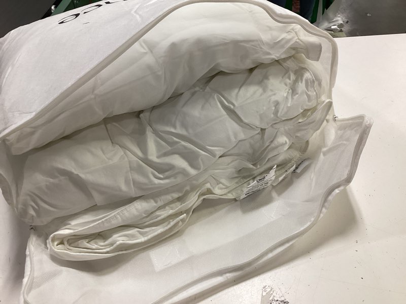 Condition photo showing Good Condition for quince twin twin xl premium white duck down comforter ultra warm
