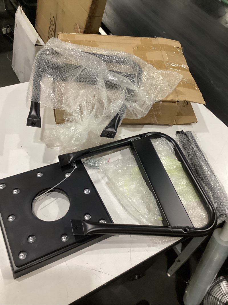 Condition photo showing New/Like New for dna motoring universal motorcycle dirt bike stand 1000lbs capacity dirtbike panel stand heavy duty dirtbike maintenance motorcycle box stand black tools-00779