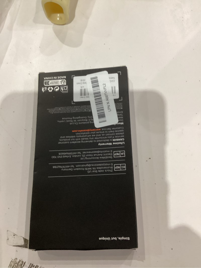 Condition photo showing Good Condition for CANSHN Magnetic Compatible with iPhone Air Case(6.5 Inch), Upgraded [Full Camera Protection] [Compatible with Magsafe] [Translucent Matte] Shockproof Phone Cover for iPhone 17 Air Case,Deep Green iPhone Air (6.9 Inch,1 Lens) Deep Green